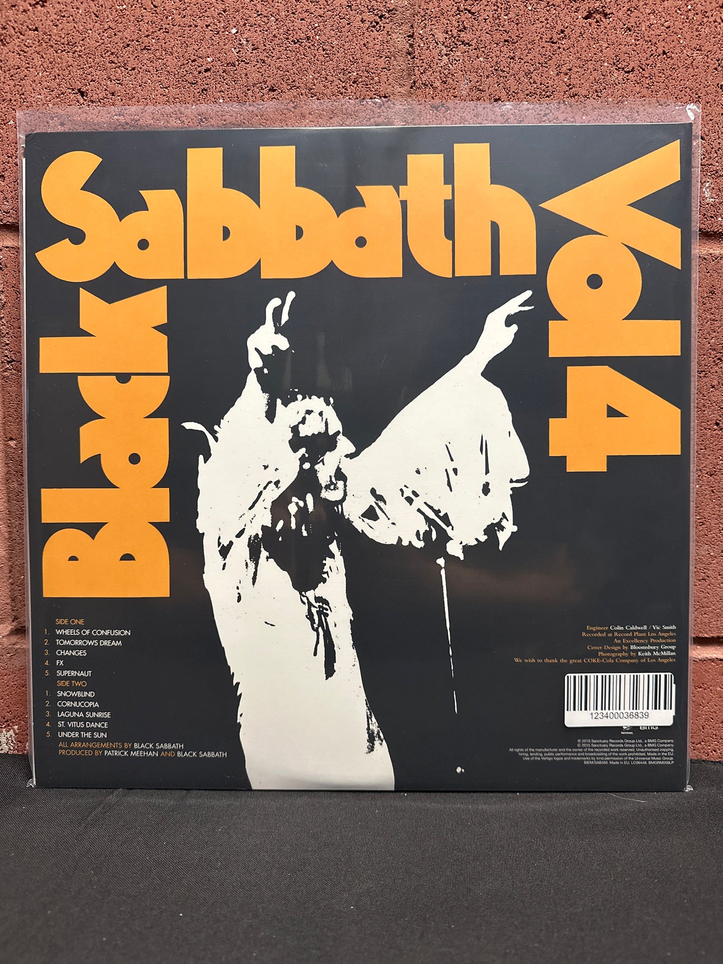 Used Vinyl:  Black Sabbath ”Black Sabbath Vol. 4” LP