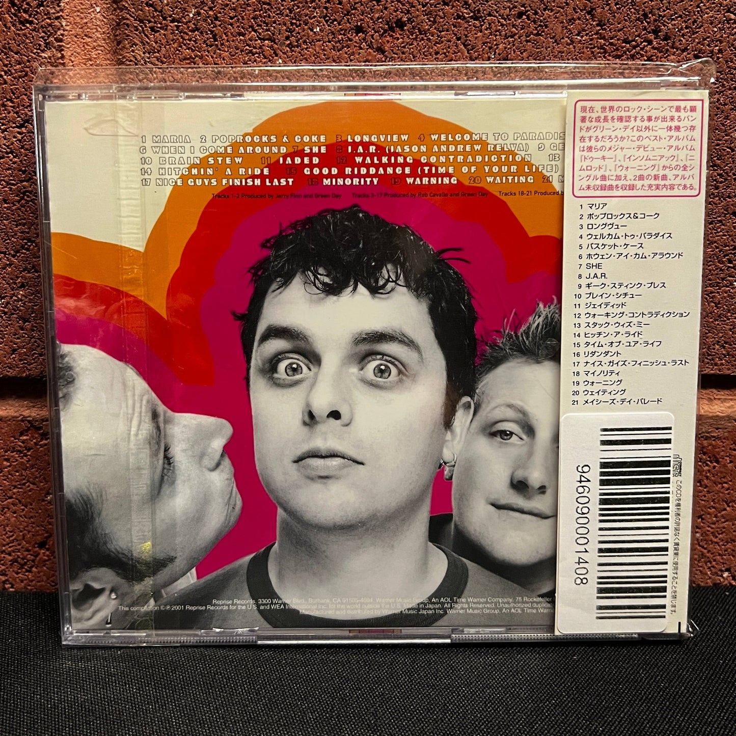 Used CD: Green Day "International Superhits!" CD (2002 Japanese Press w/ Sticker!)