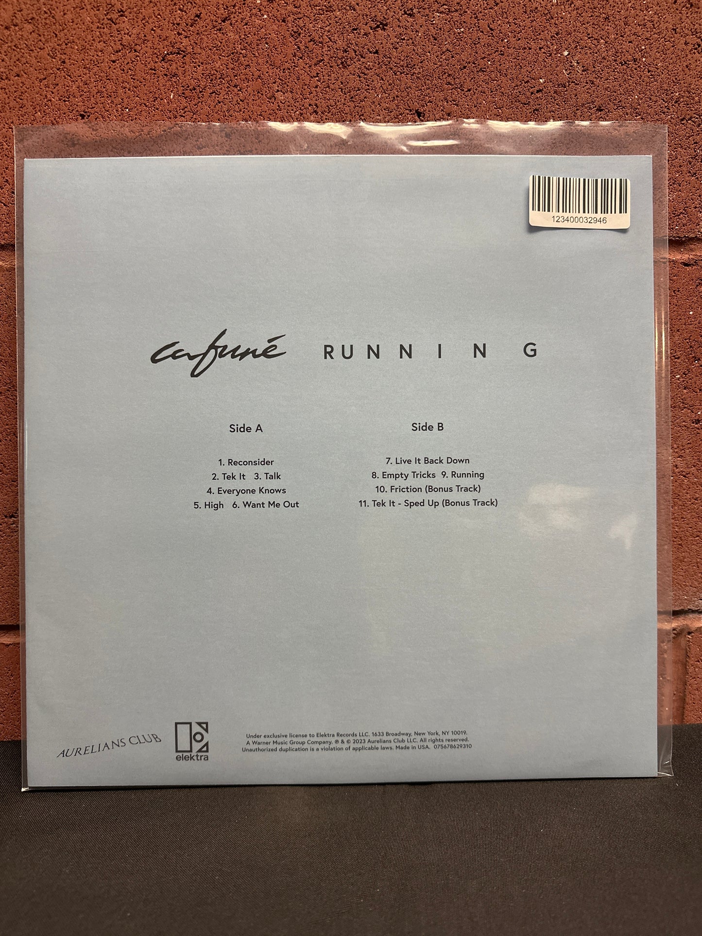 Used Vinyl:  Cafune ”Running” LP