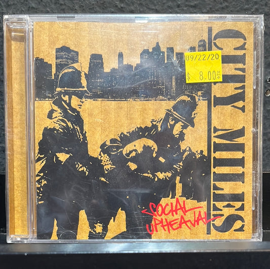 USED DISC: City Miles "Social Upheaval" CD