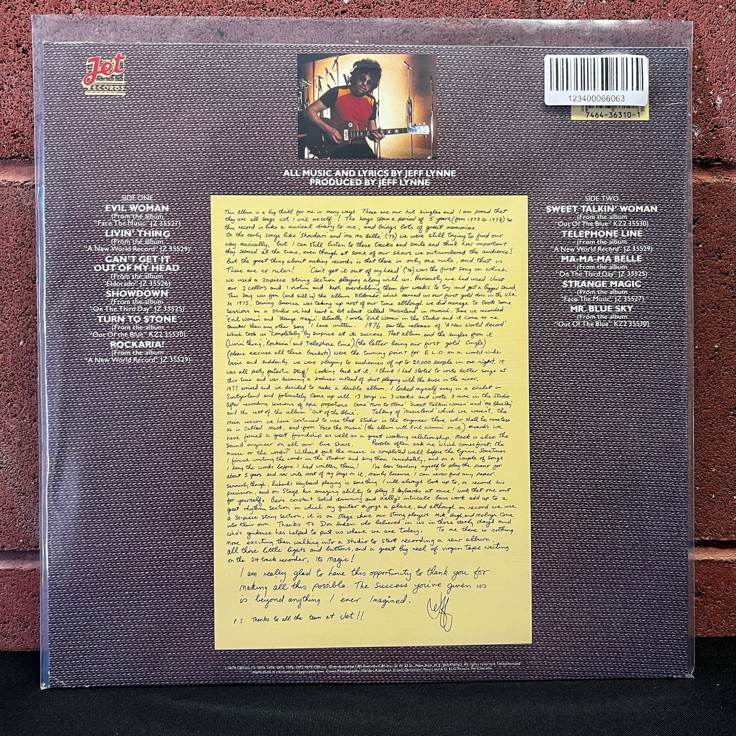 Used Vinyl: Electric Light Orchestra ‎"ELO's Greatest Hits" LP (1979 Press)