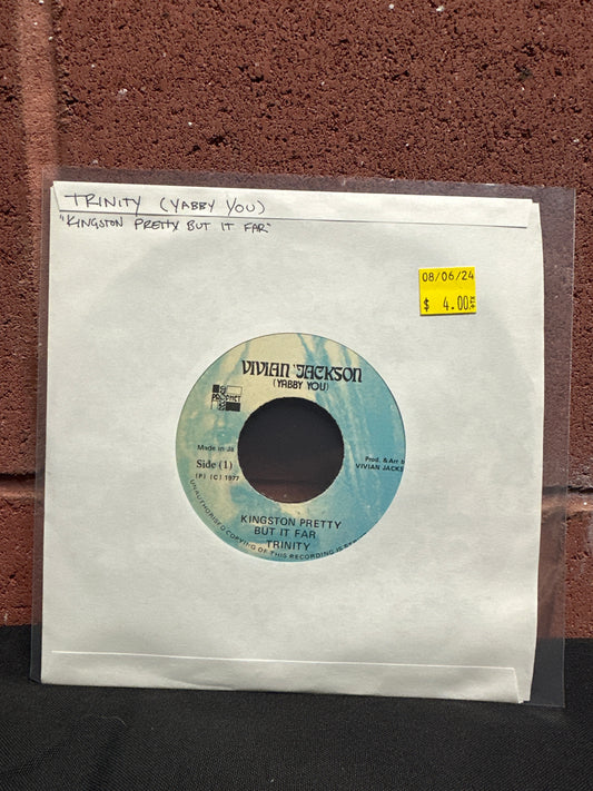 Used Vinyl:  Trinity ”Kingston Pretty But It Far” 7"