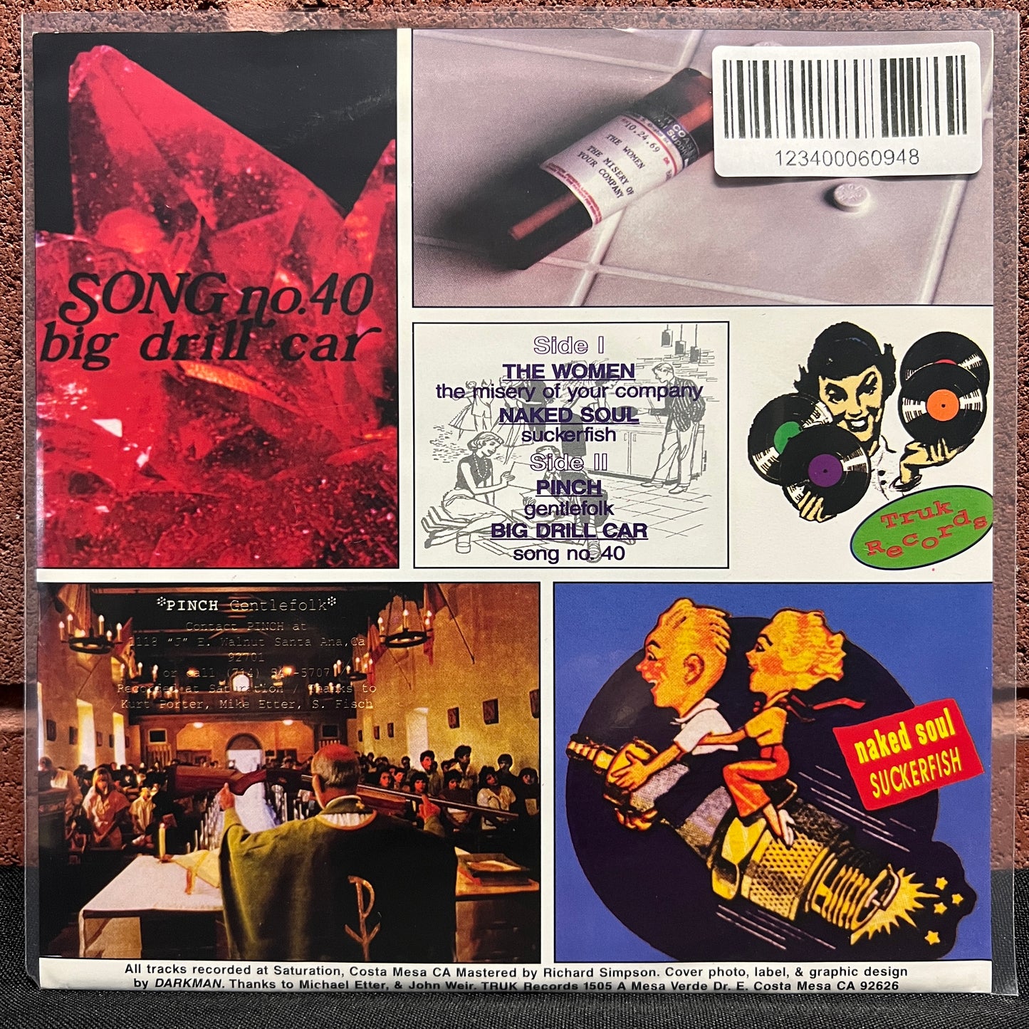 Used Vinyl: V/A - "By The Banks Of The Mighty Santa Ana Vol. II" 7"