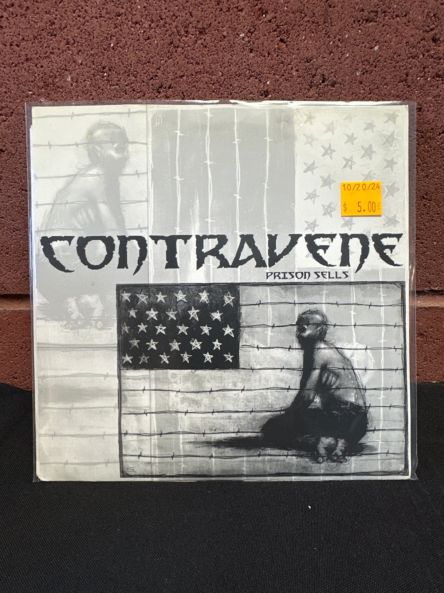 Used Vinyl:  Contravene ”Prison Sells” 7"