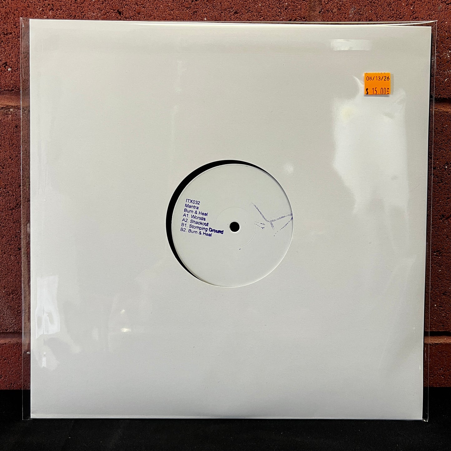 Used Vinyl: Mantra "Burn & Heal" 12" Single