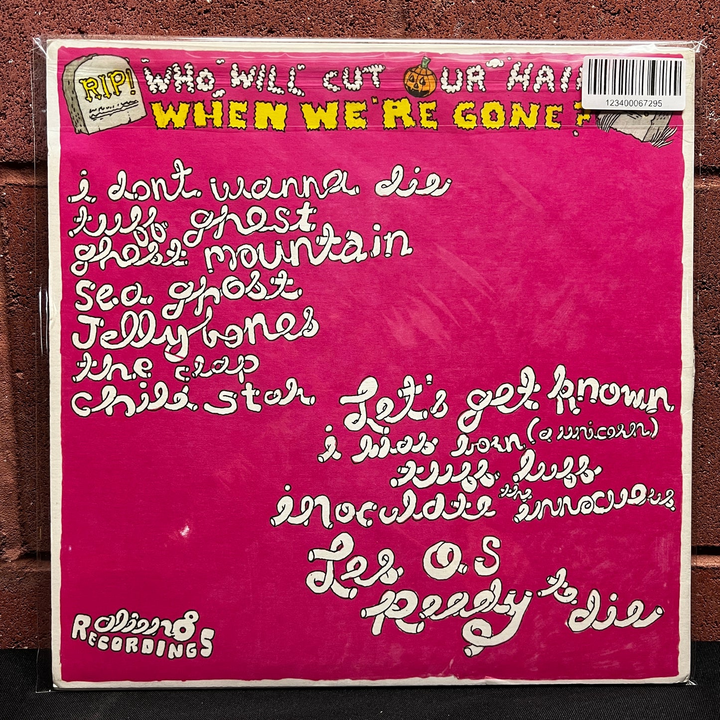 Used Vinyl: The Unicorns ‎"Who Will Cut Our Hair When We're Gone?" LP (2003 Press - Pink Vinyl)