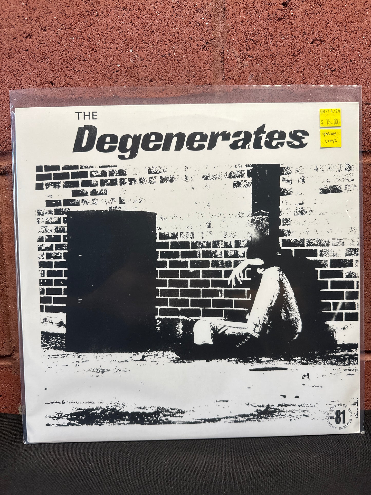 Used Vinyl:  The Degenerates ”Degenerates” LP (Yellow vinyl)