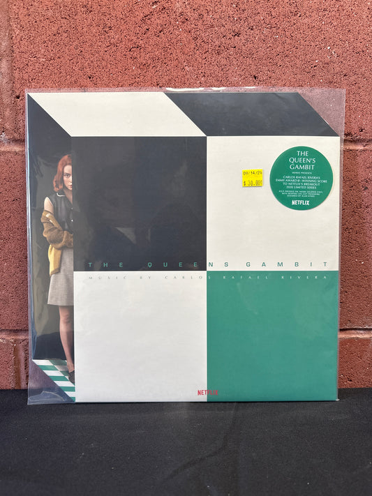 Used Vinyl:  Carlos Rafael Rivera ”The Queen's Gambit (Music From The Netflix Limited Series)” LP (Black & Green Vinyl)