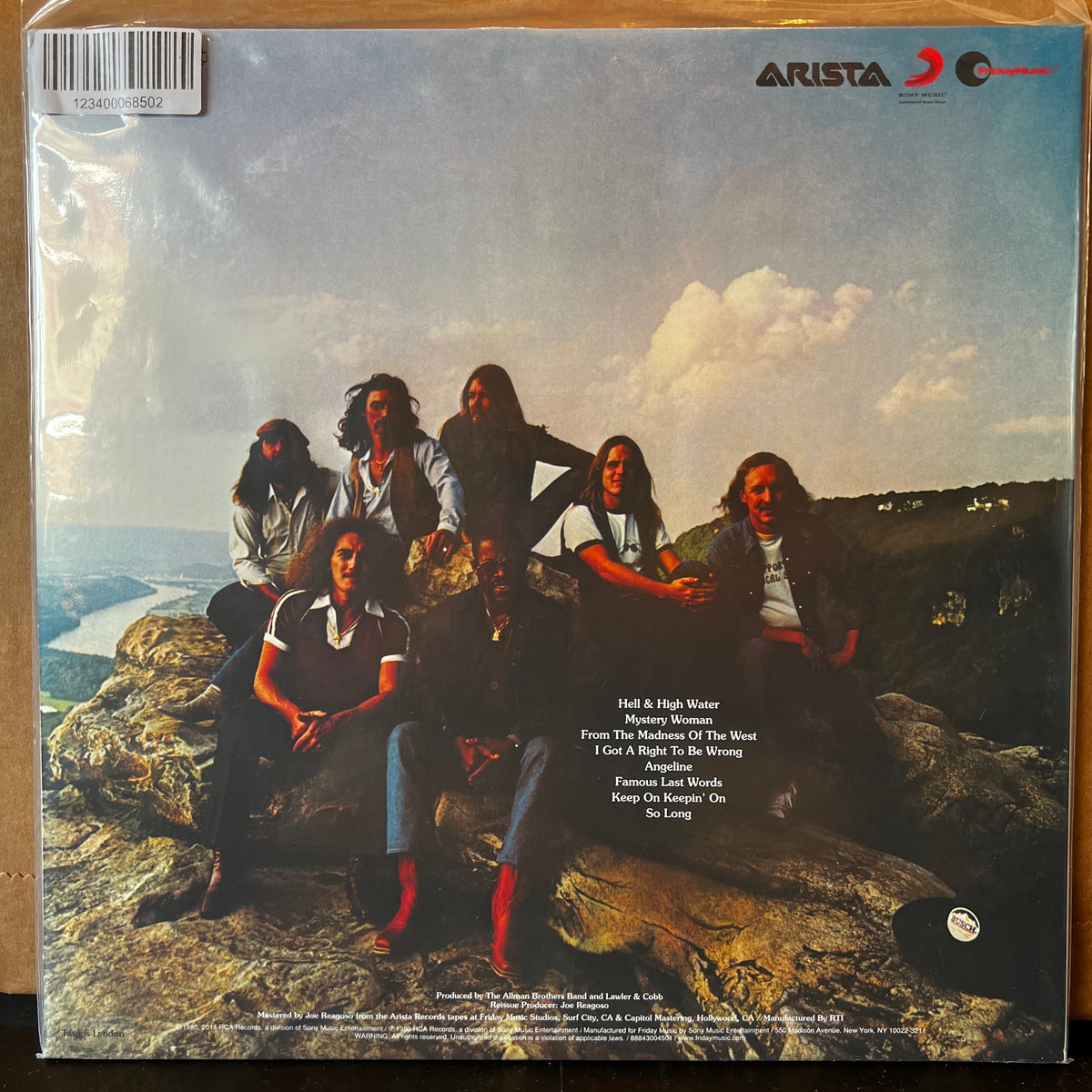 Used Vinyl: The Allman Brothers Band "Reach For The Sky" LP (2014 Press)