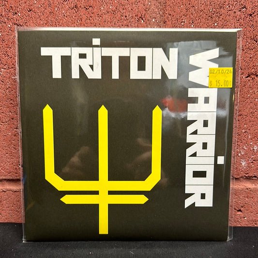 Used Vinyl:  Triton Warrior ”Satan's Train / Sealed In A Grave” 7"