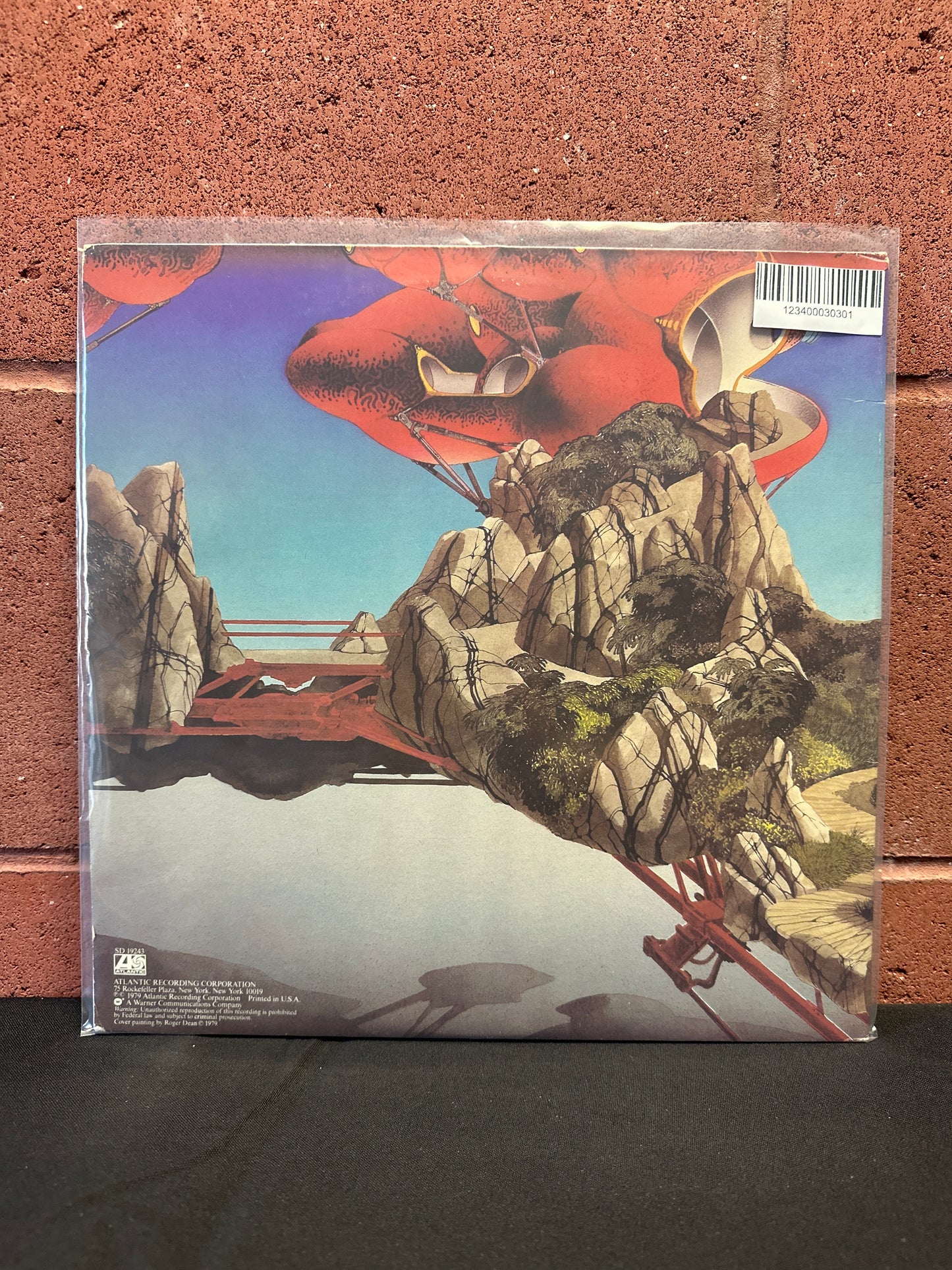 Used Vinyl:  Steve Howe ”The Steve Howe Album” LP