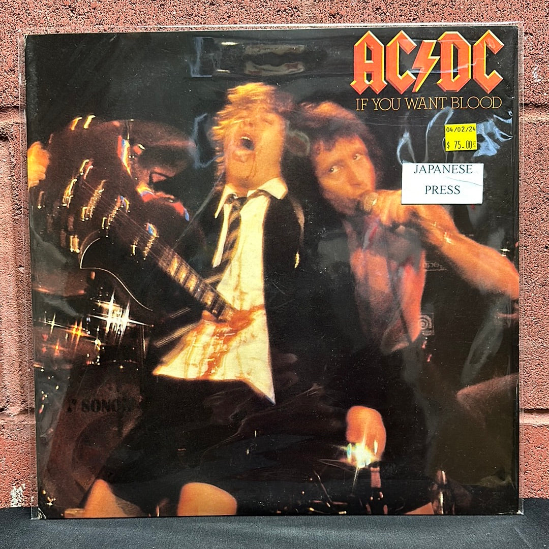 Used Vinyl:  AC/DC "If You Want Blood You've Got It" LP (Japanese Press)