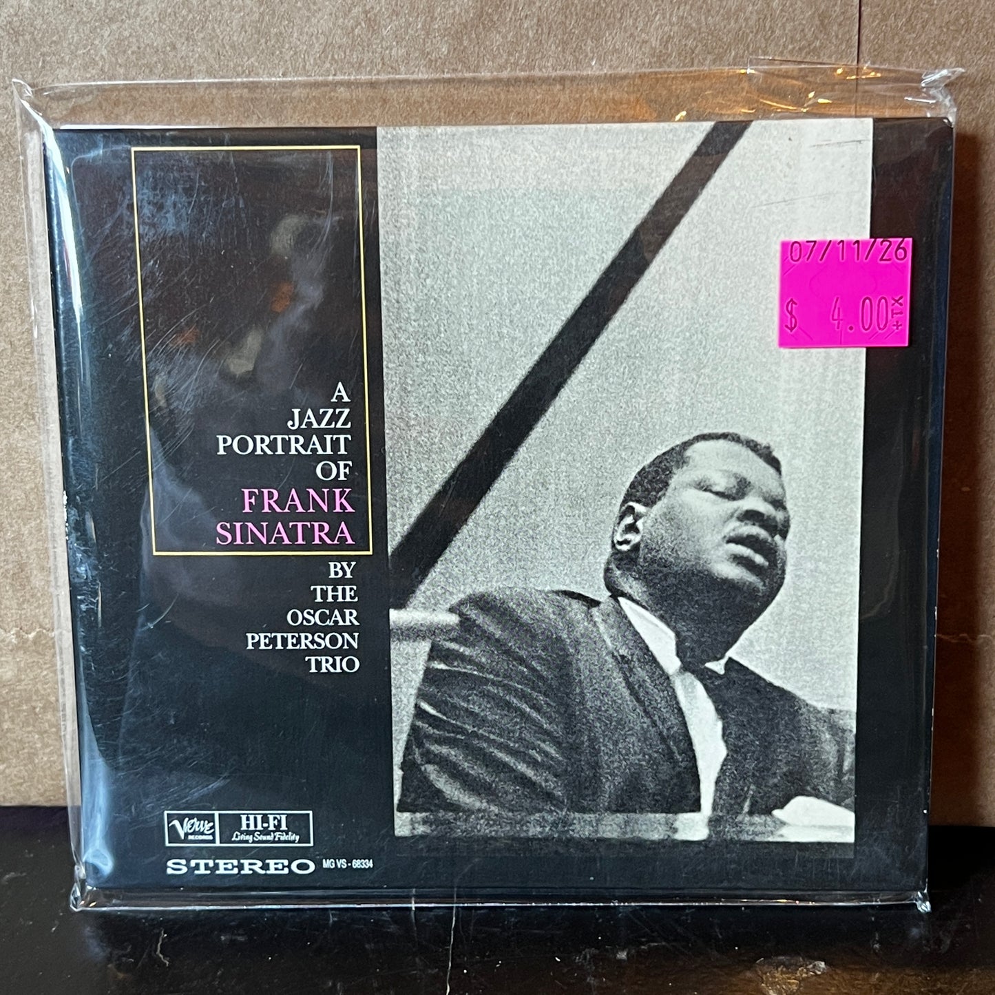 Used CD: The Oscar Peterson Trio "A Jazz Portrait Of Frank Sinatra" CD (2004 Press)