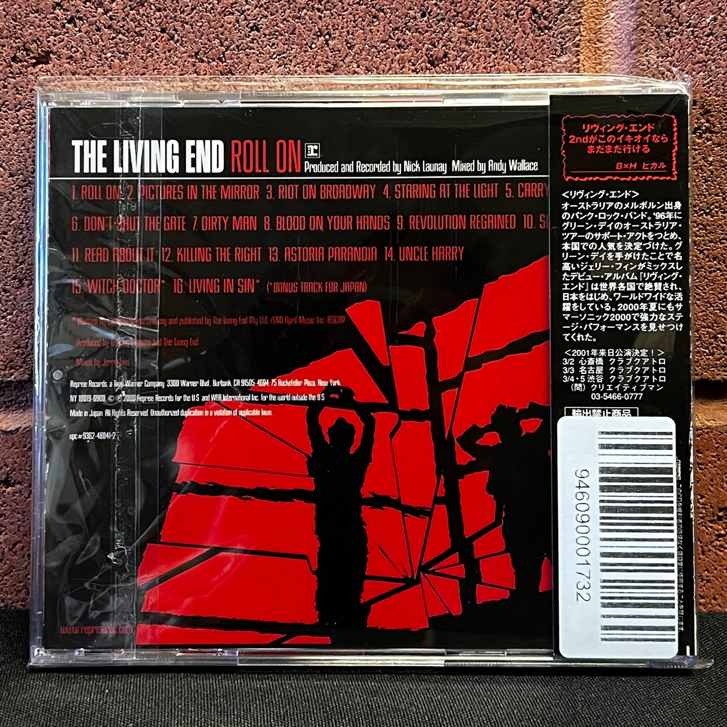 Used CD: The Living End "Roll On" CD (2000 Japanese Press w/ Bonus Tracks)