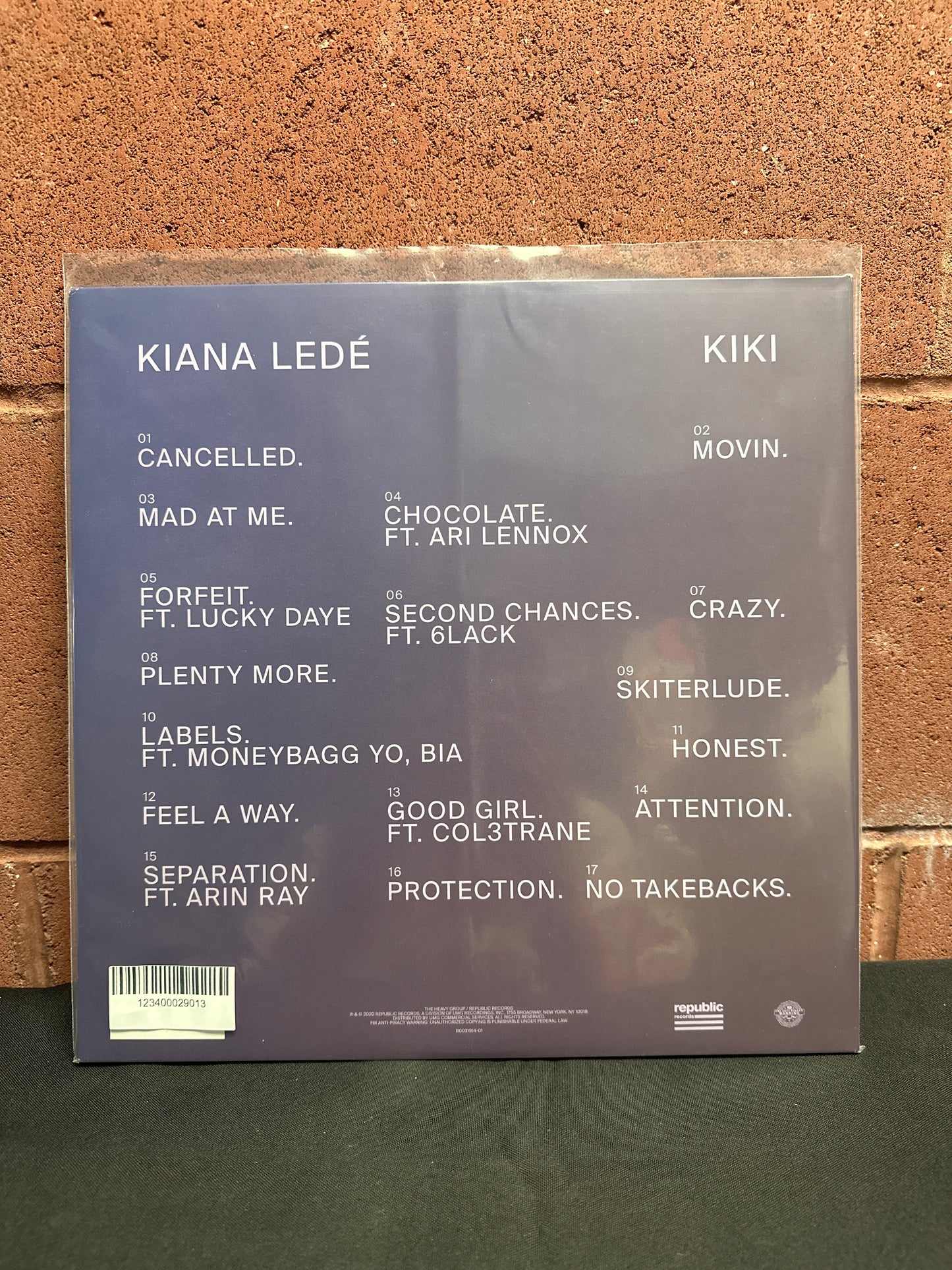 Used Vinyl:  Kiana Lede ”Kiki” 2xLP