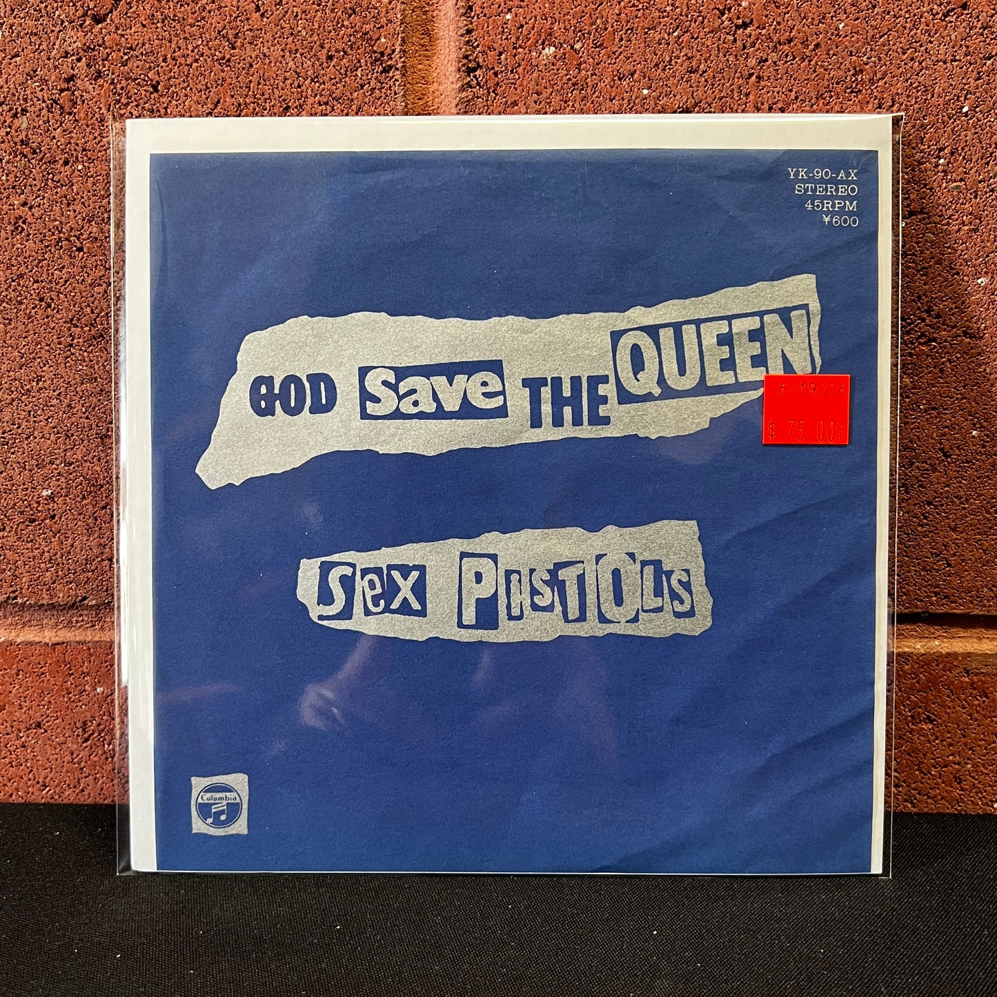 Used Vinyl: Sex Pistols "God Save The Queen / Did You No Wrong" 7" (1977 Japanese Issue)