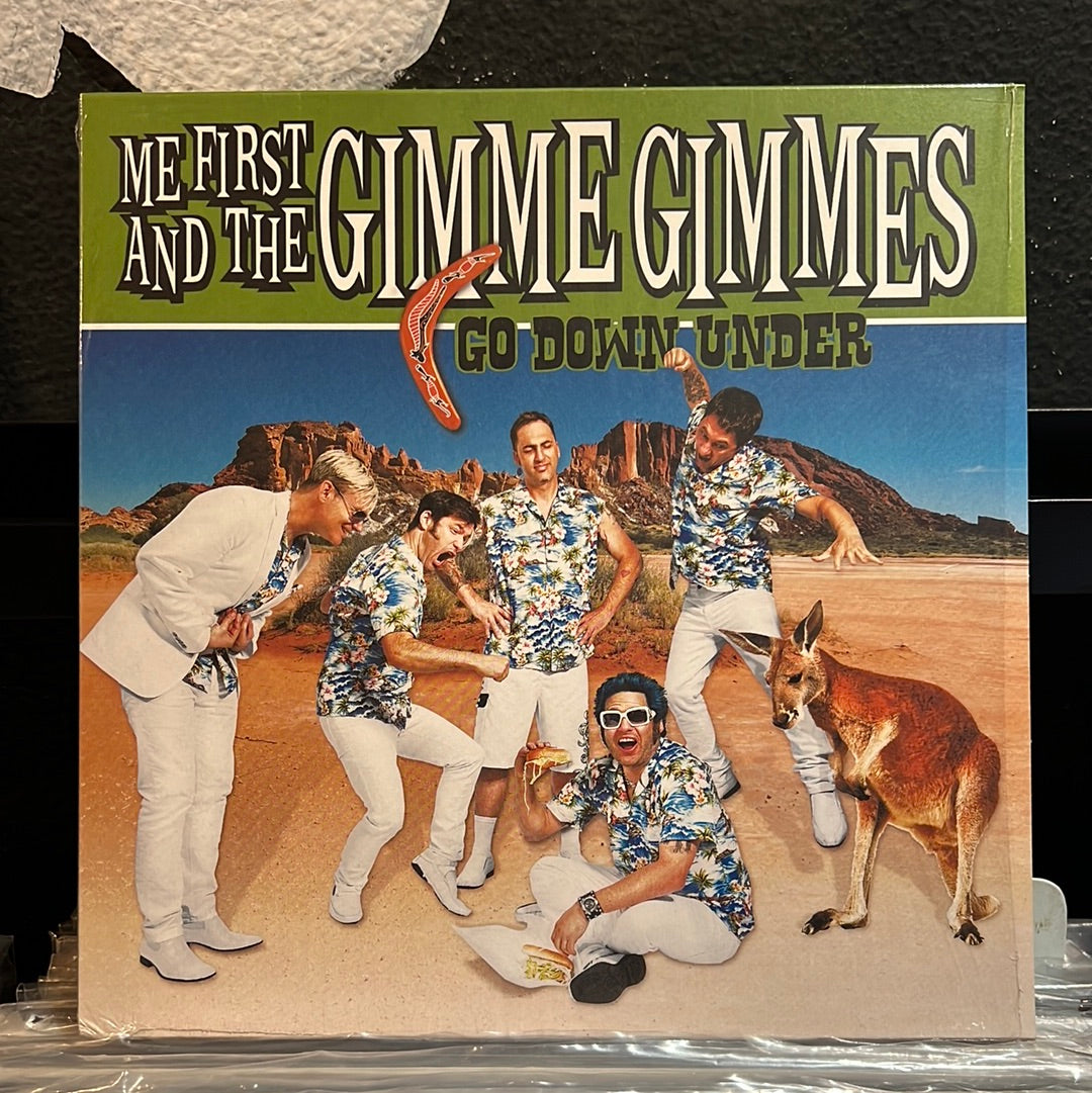 Used Vinyl:  Me First And The Gimme Gimmes ”Go Down Under” 10" (Split/Splatter Vinyl)