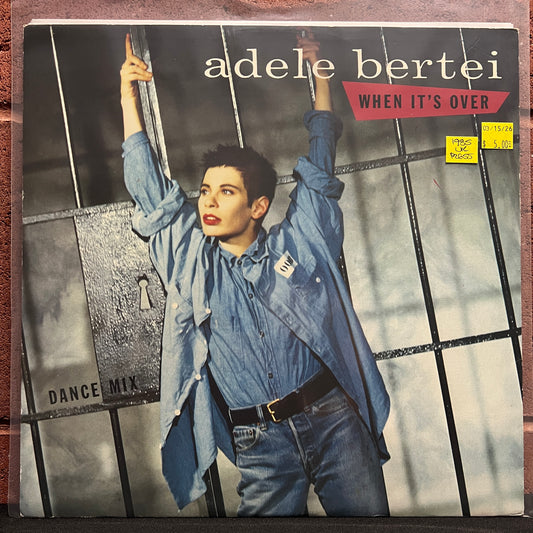 Used Vinyl: Adele Bertei ‎"When It's Over" LP (1985 UK Press)