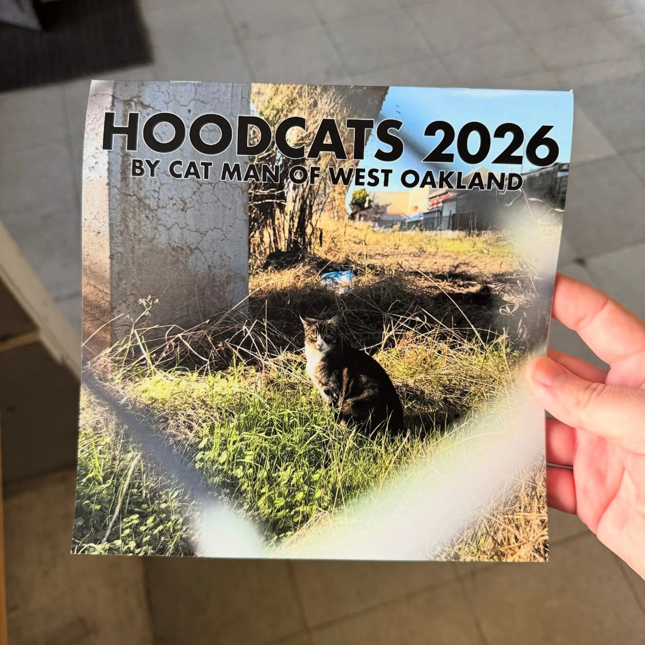 Hoodcats 2026: By Cat Man Of West Oakland Calendar