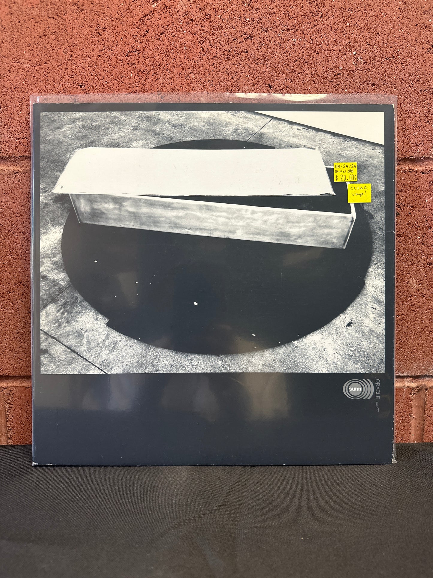 Used Vinyl:  Sunn O))) ”Oracle” LP (Clear vinyl)