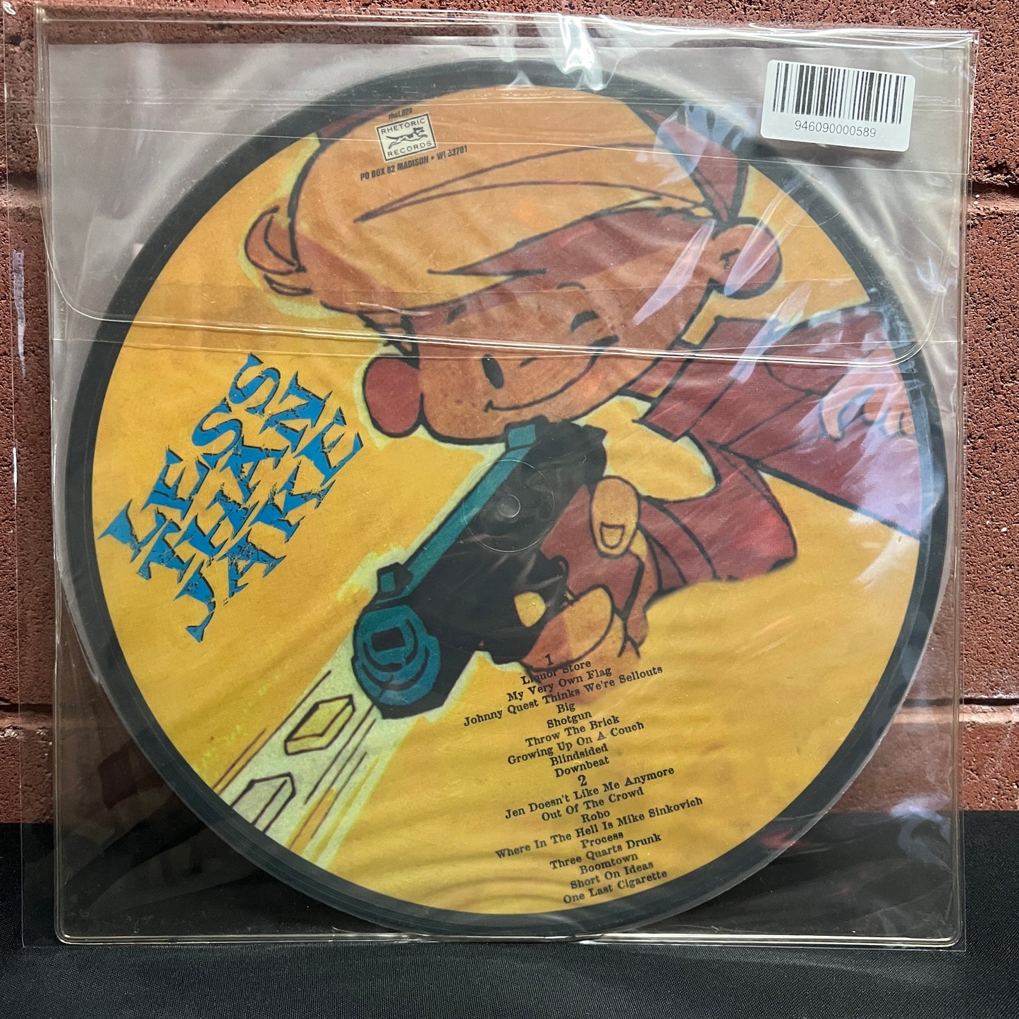 Used Vinyl: Less Than Jake "Pezcore" LP (Picture Disc on Rhetoric Records)