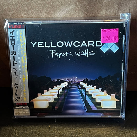 Used CD: Yellowcard "Paper Walls" CD (2007 Japanese Press w/ Bonus Track)