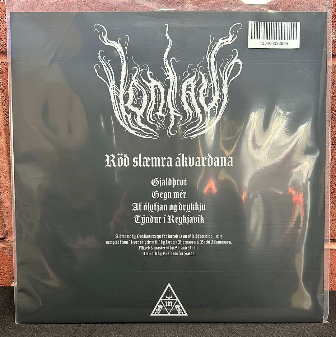 Used Vinyl:  Vonlaus ”Röð Slæmra Ákvarðana” 12"