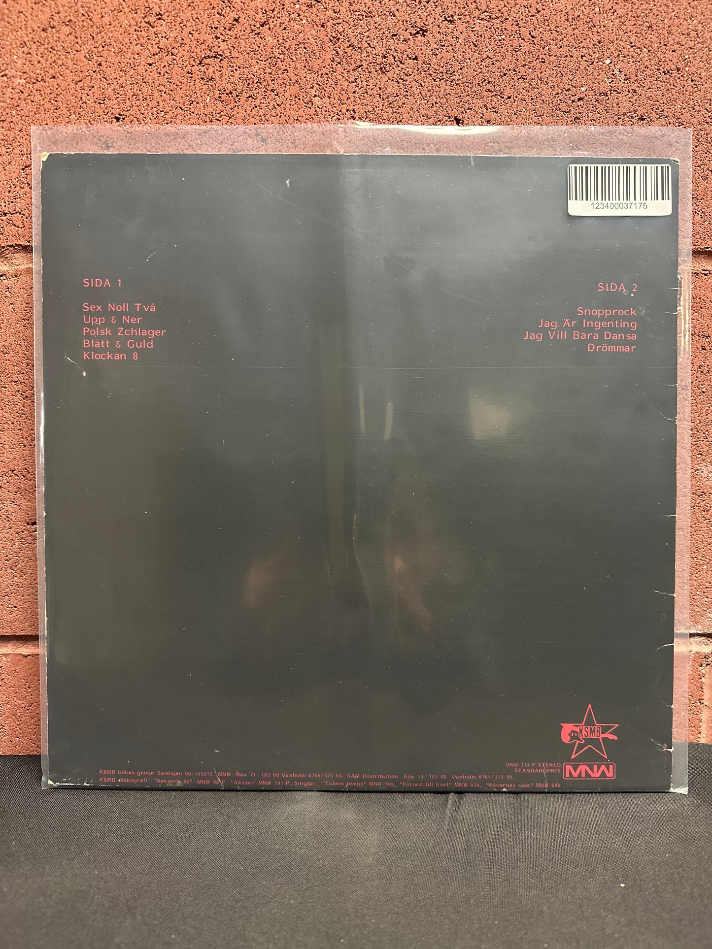 Used Vinyl:  KSMB ”Rika Barn Leka Bast” LP