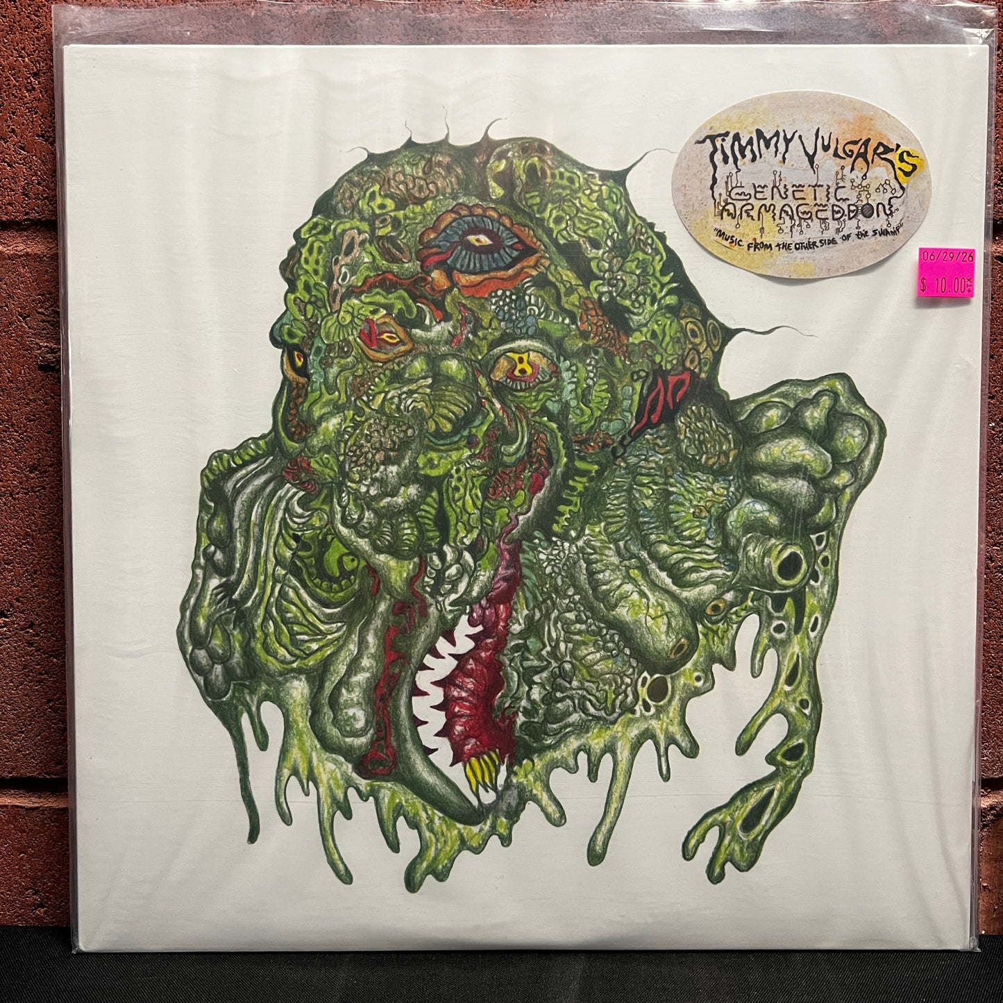 Used Vinyl: Timmy Vulgar's Genetic Armageddon ‎"Music From The Other Side Of The Swamp" LP (2019 Press)