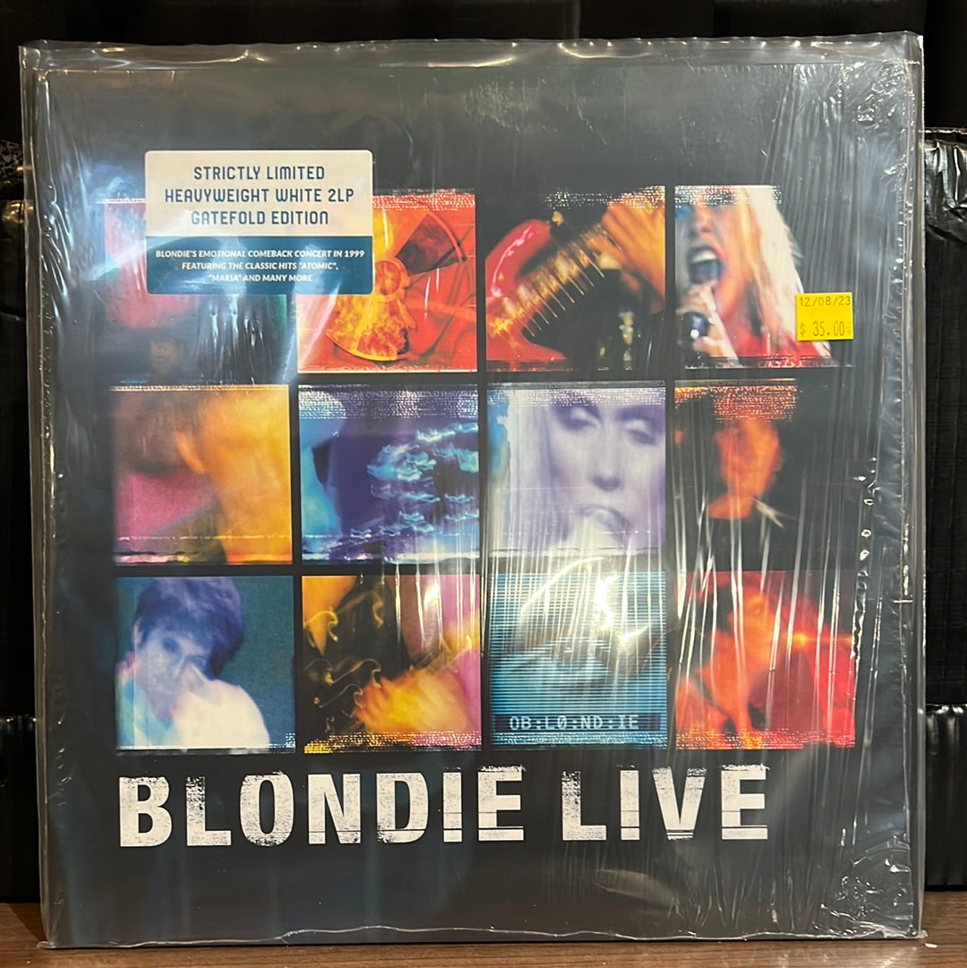 Used Vinyl:  Blondie ”Blondie Live” 2xLP (White vinyl)