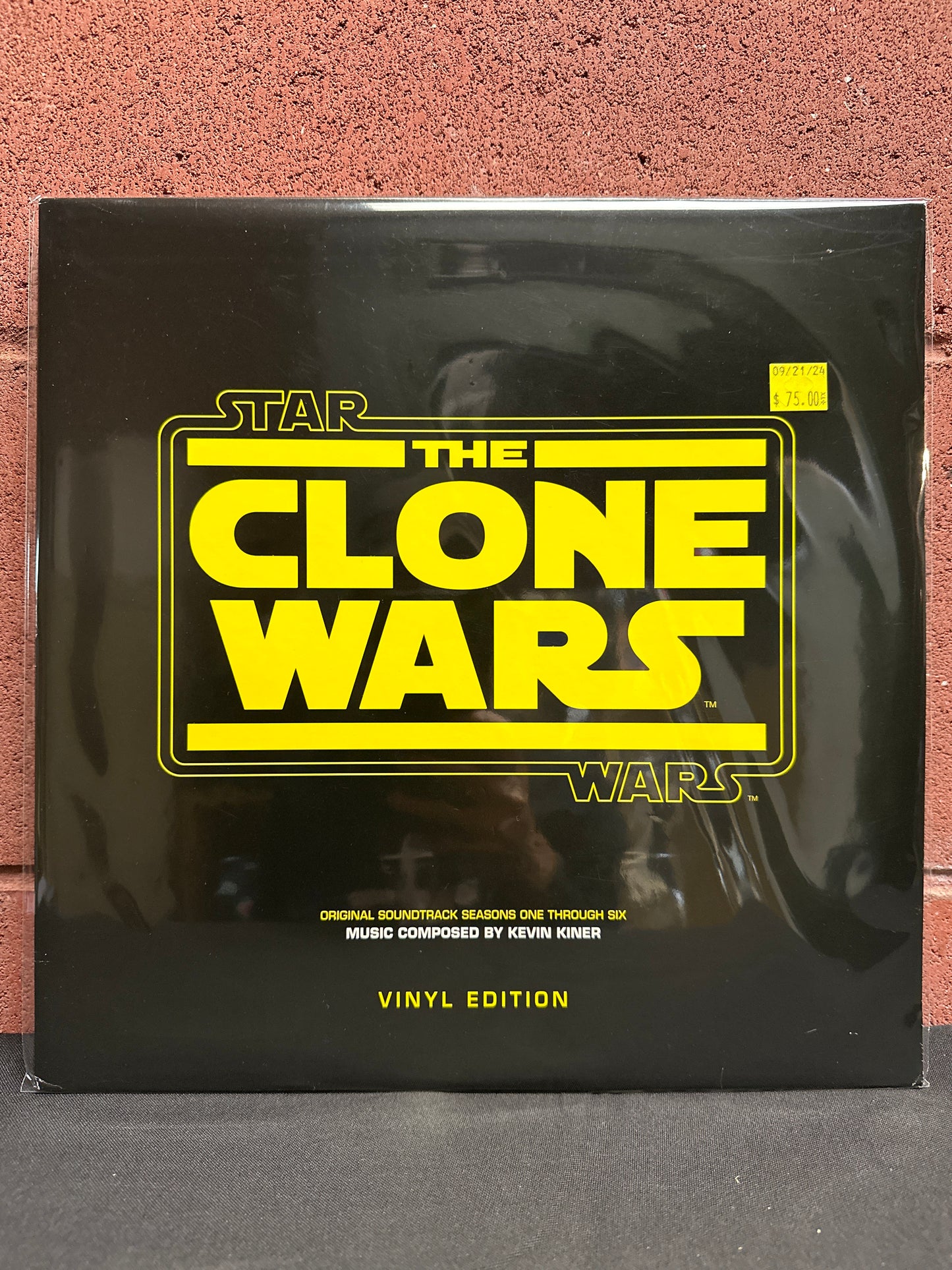 Used Vinyl:  Kevin Kiner ”Star Wars The Clone Wars Seasons One Through Six” LP