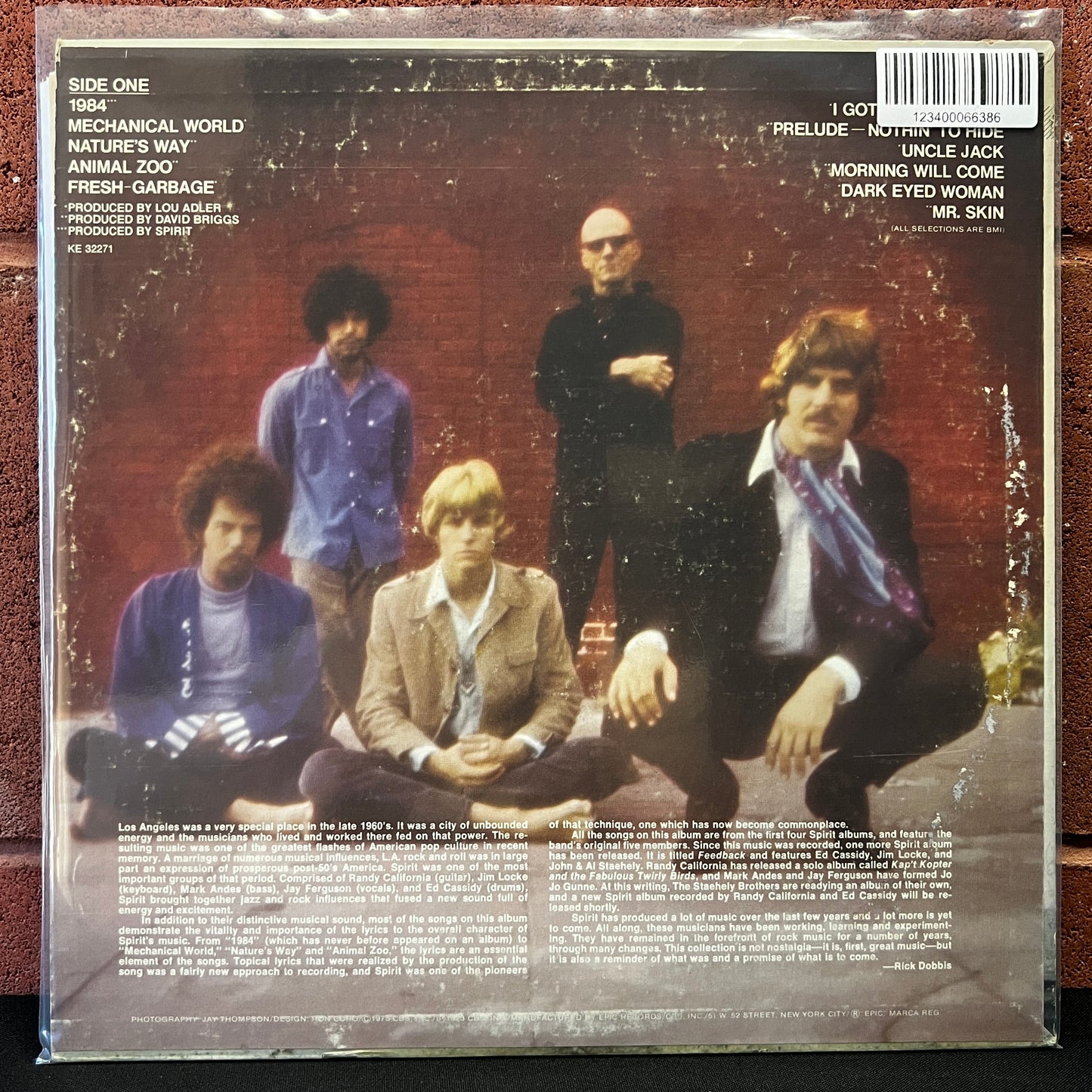 Used Vinyl: Spirit "The Best Of Spirit" LP (1973 Press)