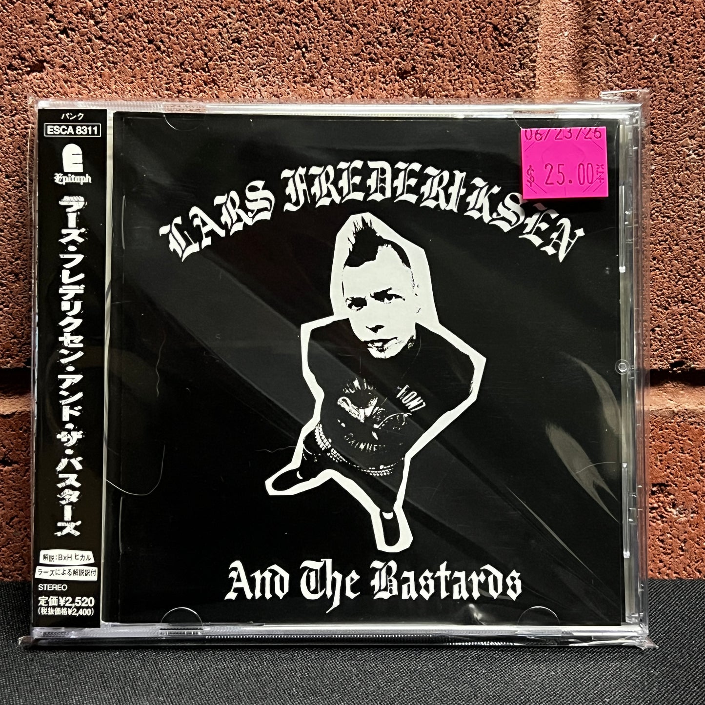 Used CD: Lars Frederiksen And The Bastards "S/T" CD (2001 Japanese Press)