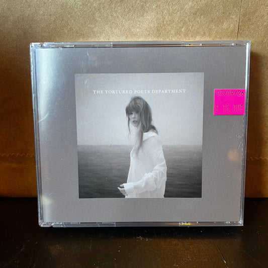Used CD: Taylor Swift "The Tortured Poets Department (The Albatross)" CD (2024 Press - Sealed)