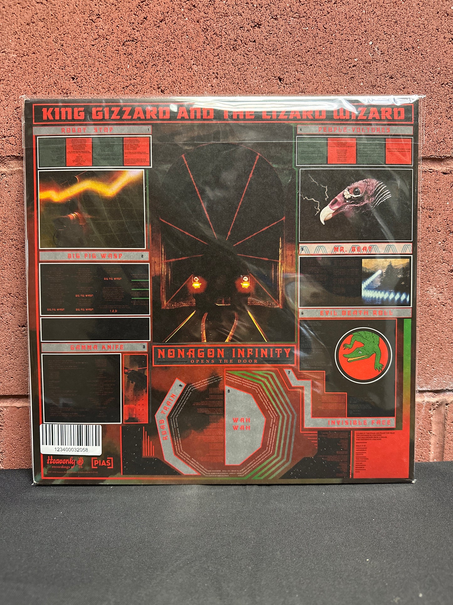 Used Vinyl:  King Gizzard And The Lizard Wizard ”Nonagon Infinity” LP (Colored vinyl)