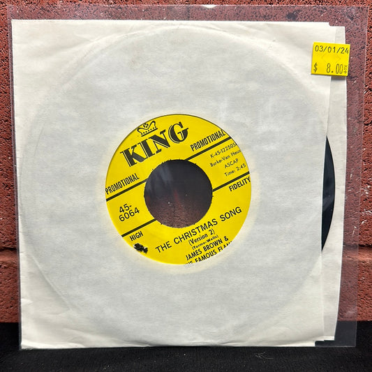 Used Vinyl:  James Brown & The Famous Flames ”The Christmas Song” 7" (Promo)