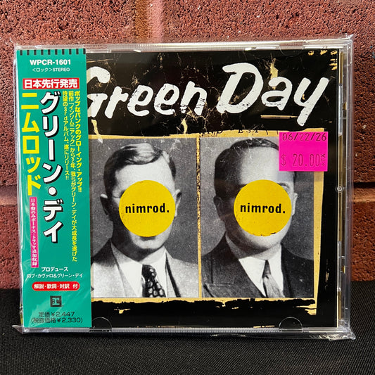 Used CD: Green Day "Nimrod." CD (1997 Japanese Press w/ Bonus Track)