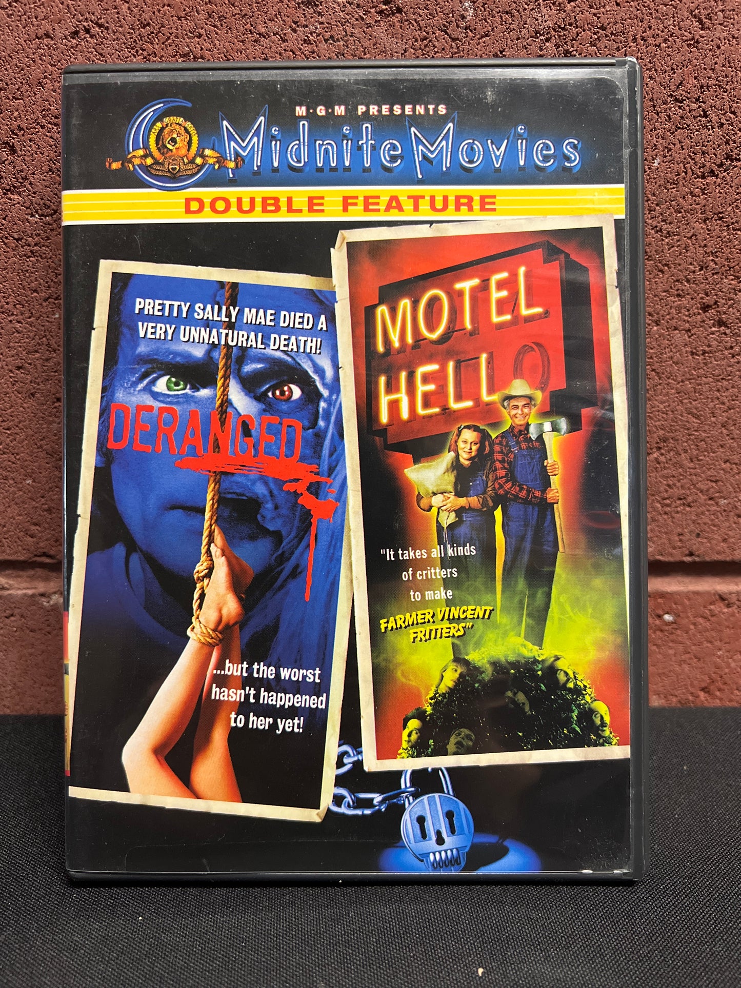 Used DVD: Deranged / Motel Hell DVD