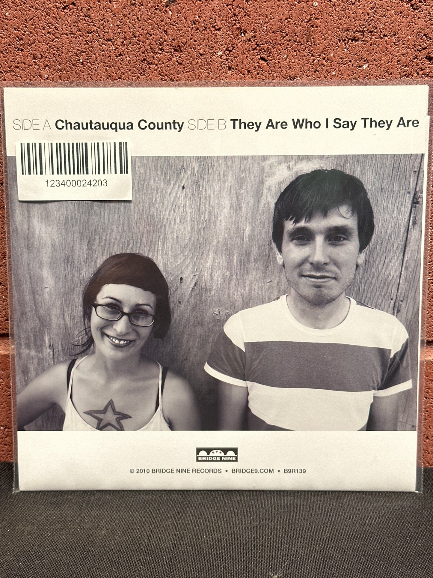 Used Vinyl:  Lemuria ”Chautauqua County” 7" (Yellow vinyl)