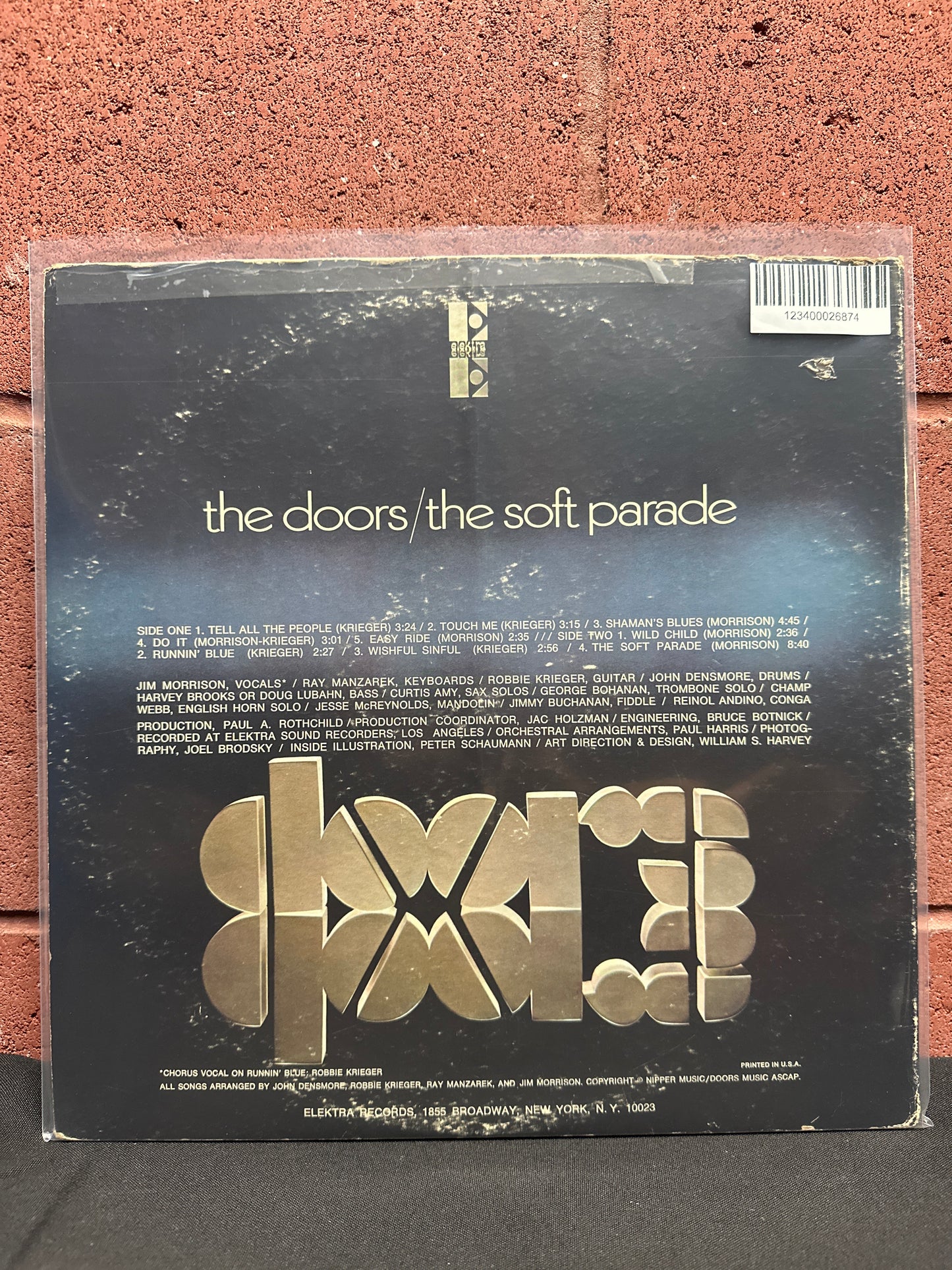 Used Vinyl:  The Doors ”The Soft Parade” LP