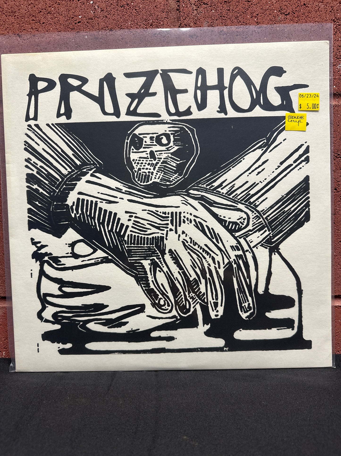 Used Vinyl:  Prizehog ”A Talking To” 12" (Orange vinyl)