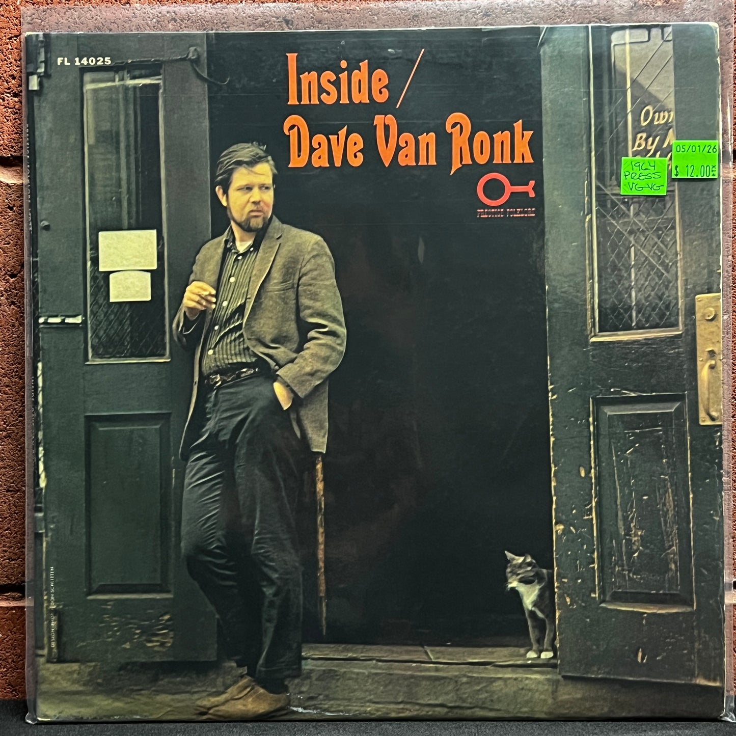 Used Vinyl: Dave Van Ronk ‎"Inside" LP (1964 Press)