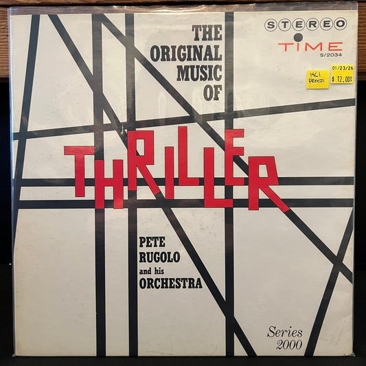 Used Vinyl: Pete Rugolo And His Orchestra "The Original Music Of Thriller" LP (1961 Press)