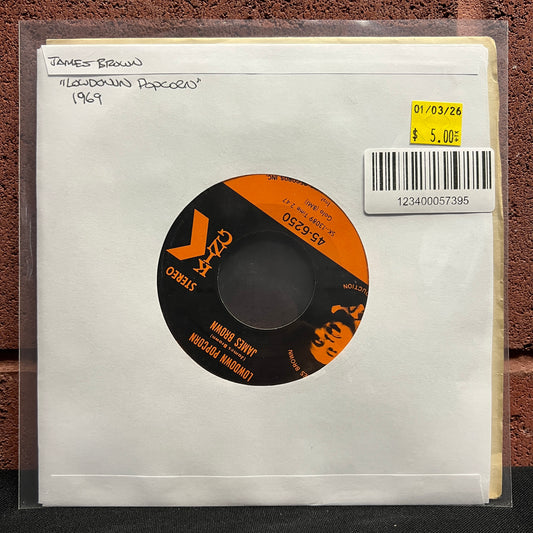 Used Vinyl: James Brown "Lowdown Popcorn" 7" (1969 Press)