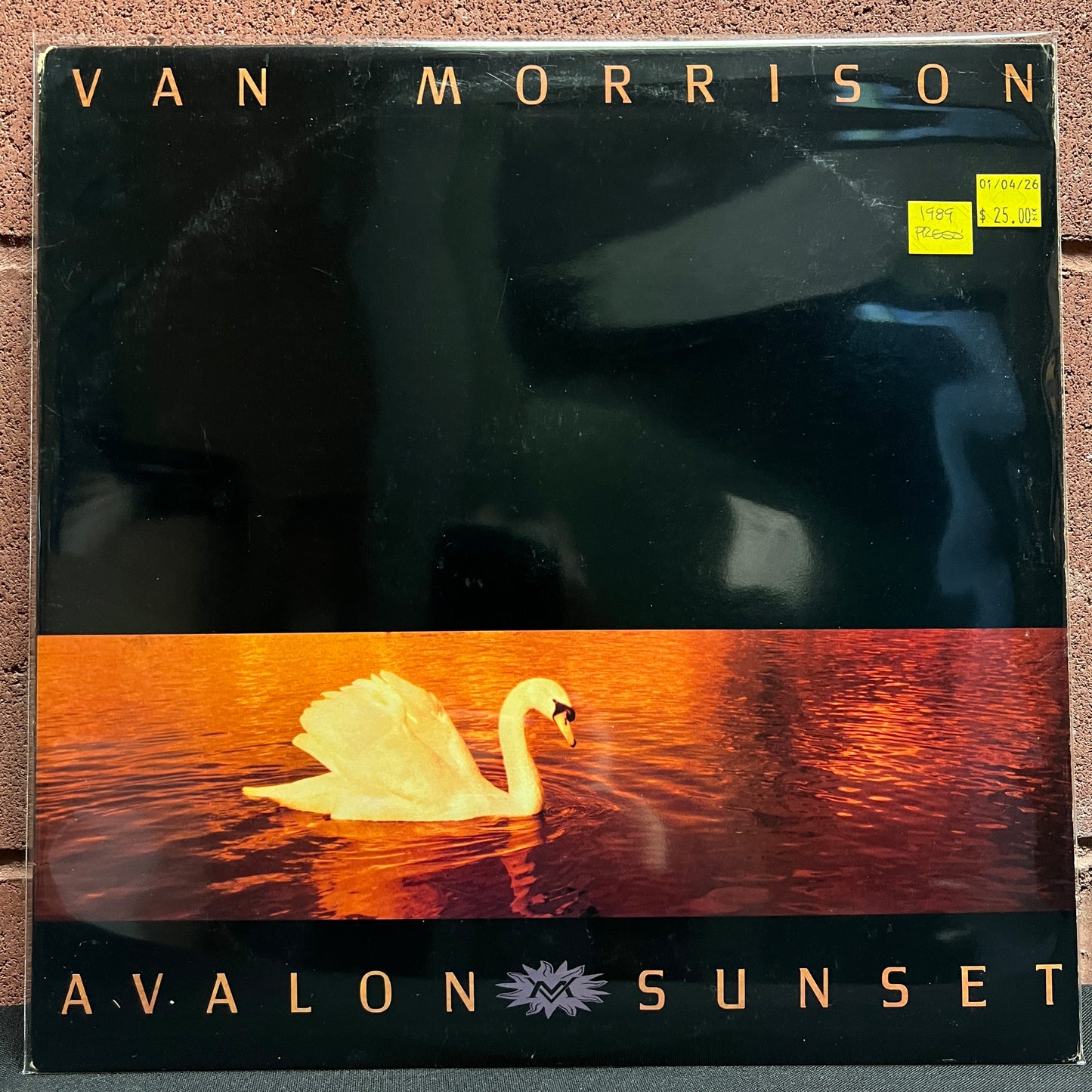 Used Vinyl: Van Morrison "Avalon Sunset" LP (1989 Press)