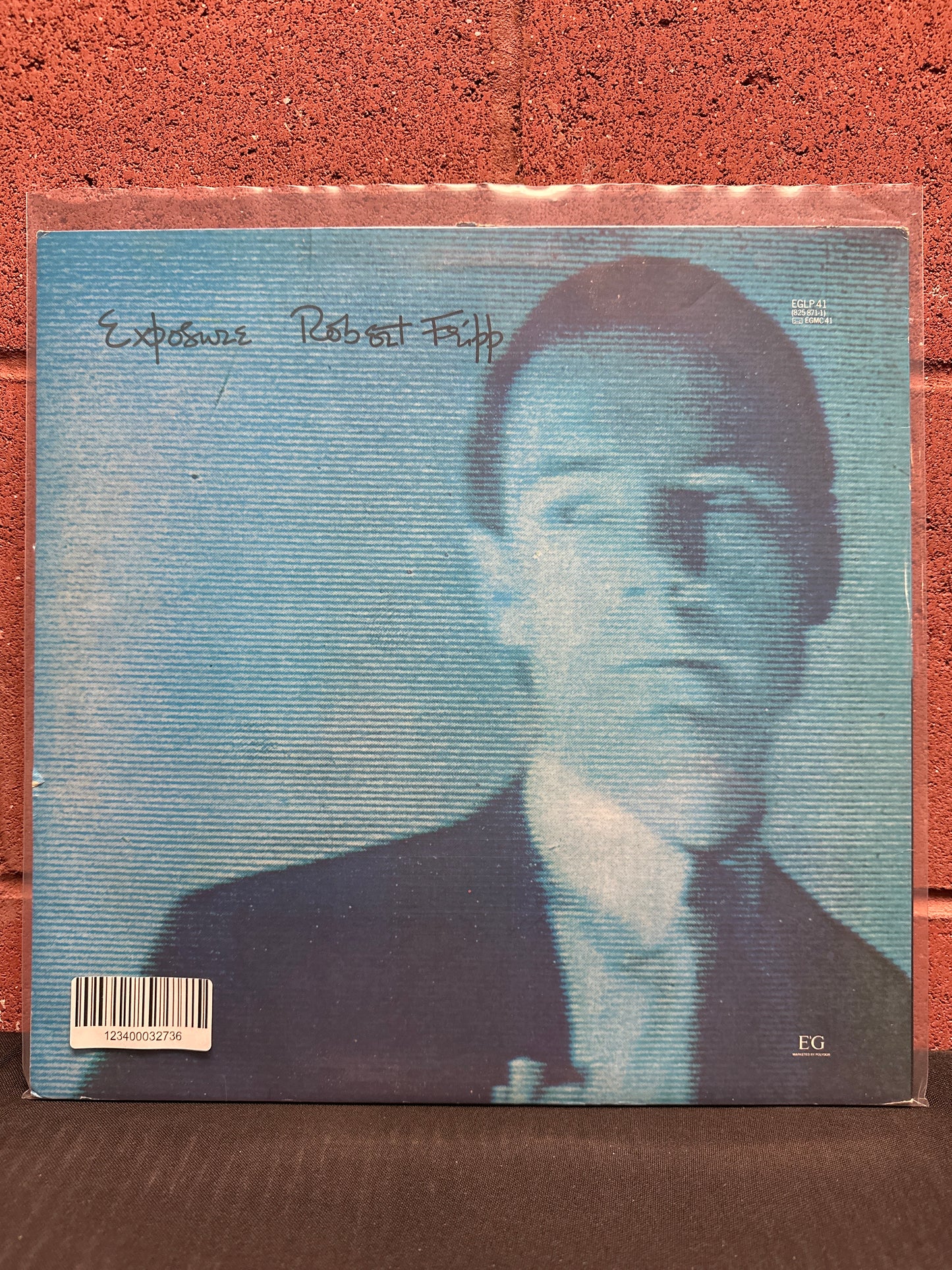 Used Vinyl:  Robert Fripp ”Exposure” LP