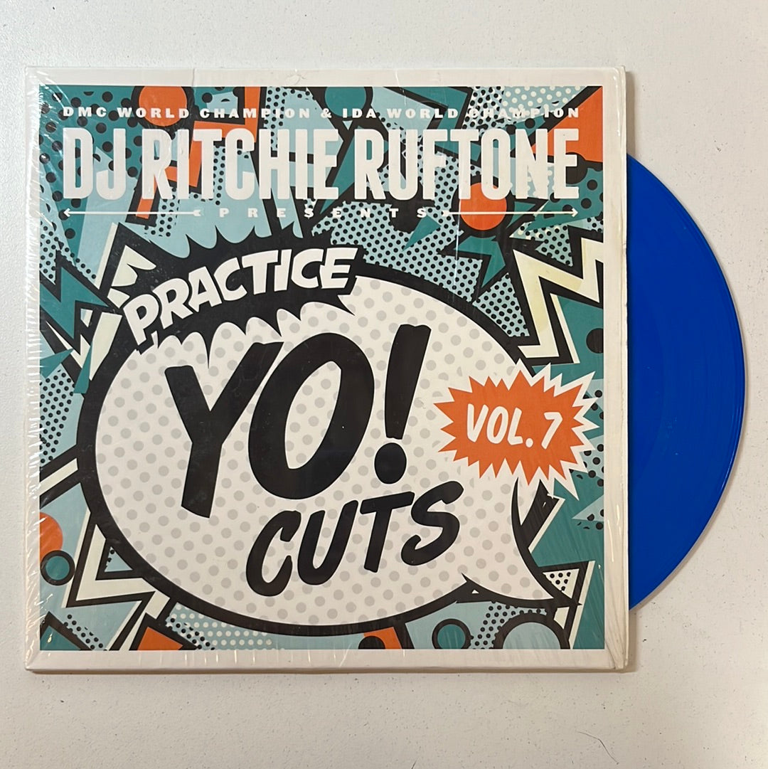 USED VINYL: Ritchie Ruftone "Practice YO! Cuts Vol.7" (Blue Vinyl)