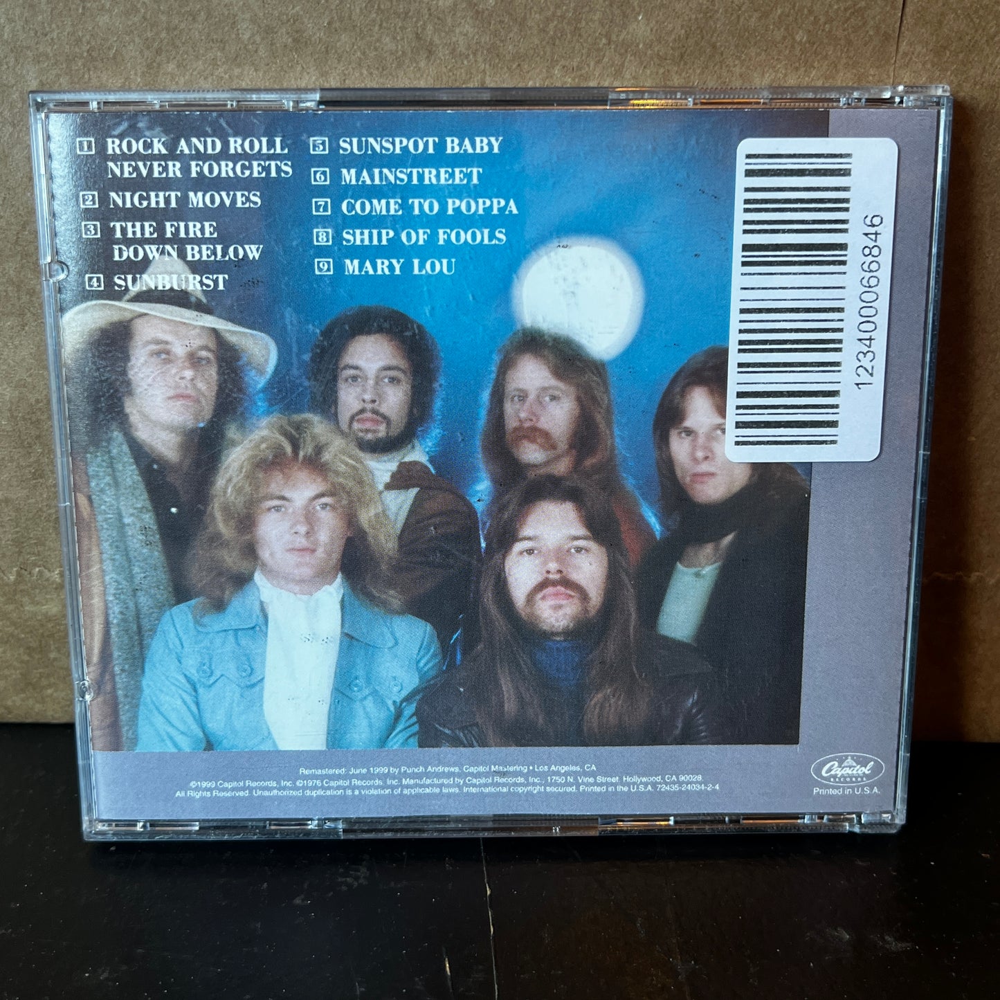 Used CD: Bob Seger & The Silver Bullet Band "Night Moves" CD