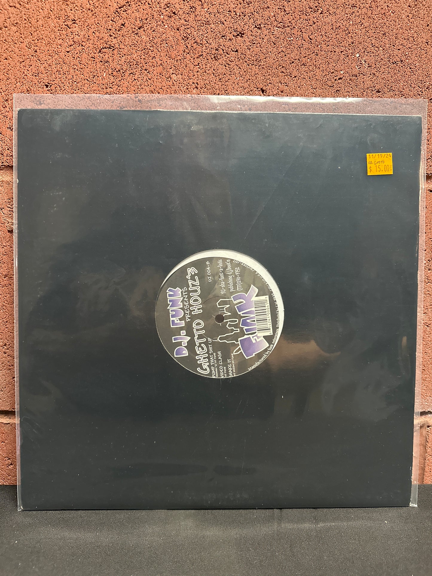 Used Vinyl: Various "Ghetto Houz'3" 12"