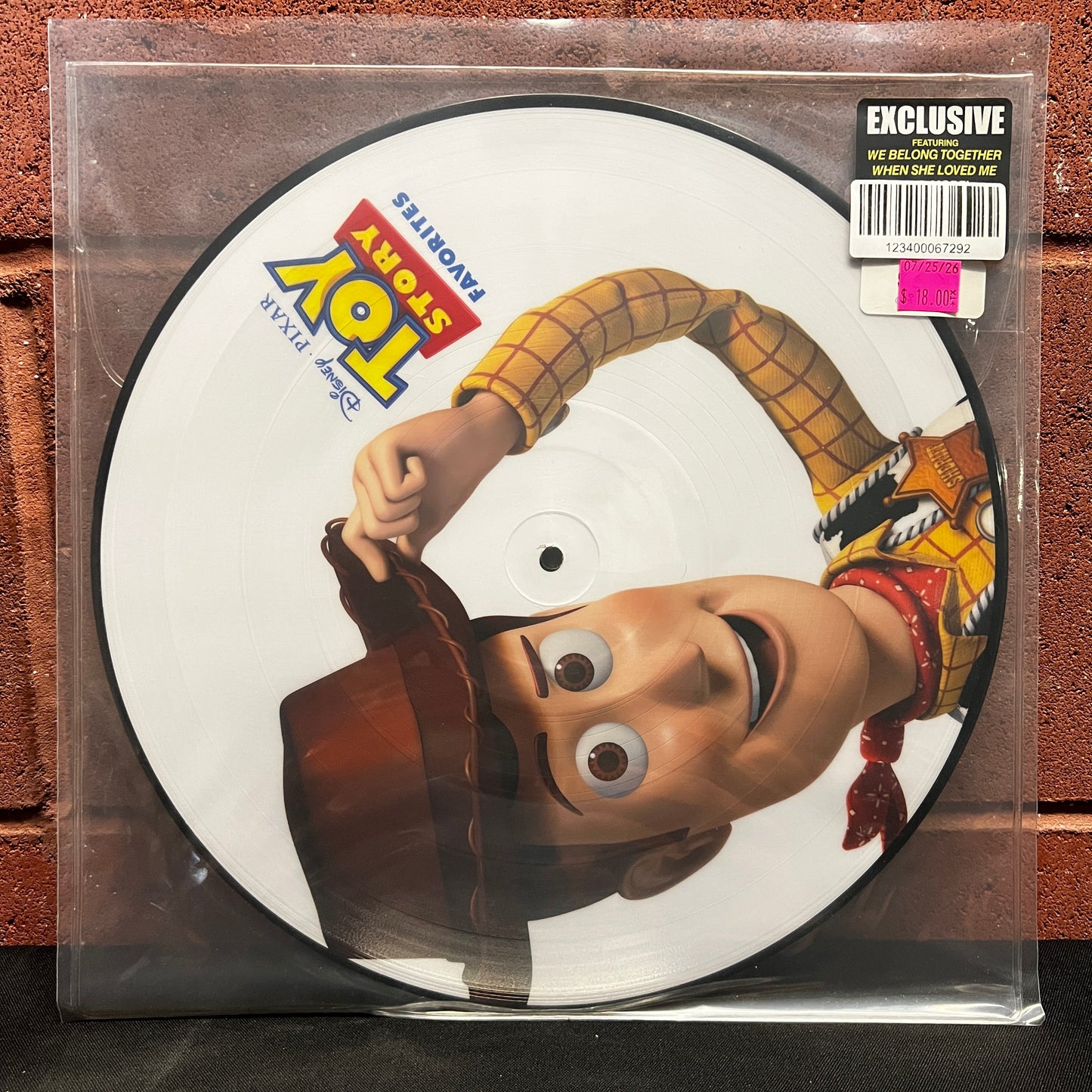 Used Vinyl: V/A - "Toy Story Favorites" 12" (2015 Press - Picture Disc)